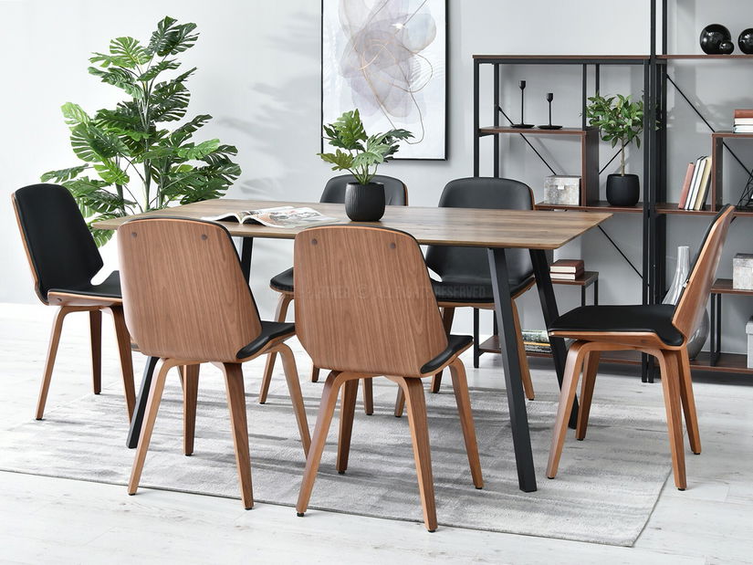 Židle Vincez (ořech tmavý + ořech)