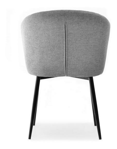 Židle Zane (šedá + černá)