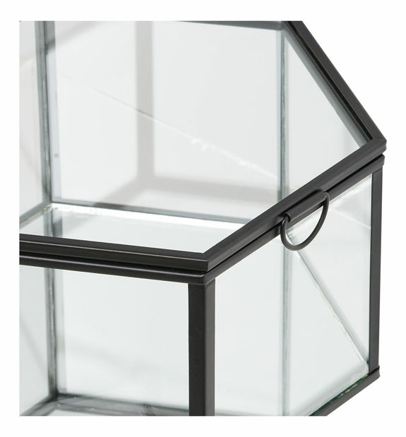 Úložný box 2 ks Tuveta (čirá + černá)