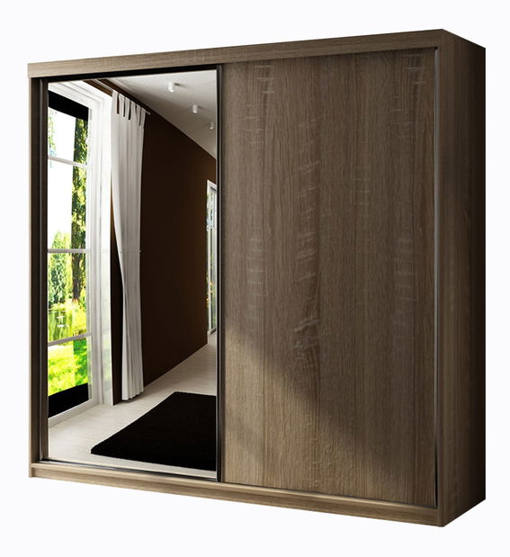 Šatní skříň Seharat 45711 (bílá)