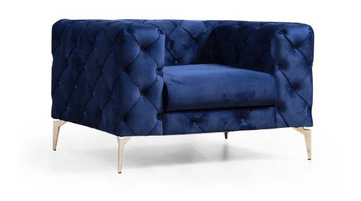 Křeslo Collo (tmavě modrá)