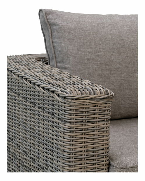 Zahradní set Cresalia (hnědá + šedá)