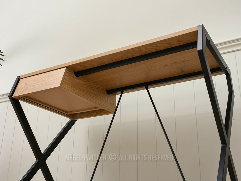 PC stolek Desiguo (dub + černá)