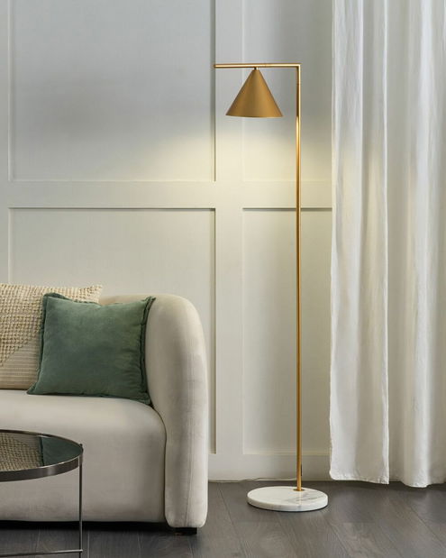 Stojanová lampa Mocza (zlatá)