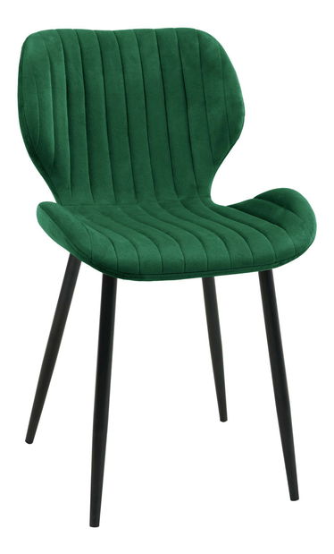 Jídelní židle Saira II (tmavě zelená) *výprodej