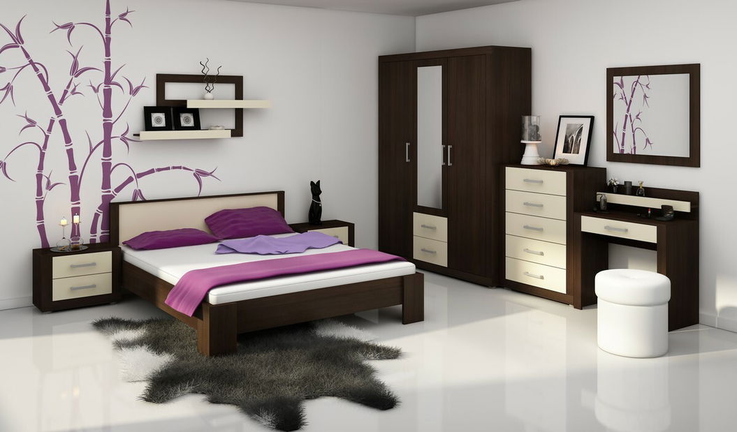 Šatní skříň Verena 3D