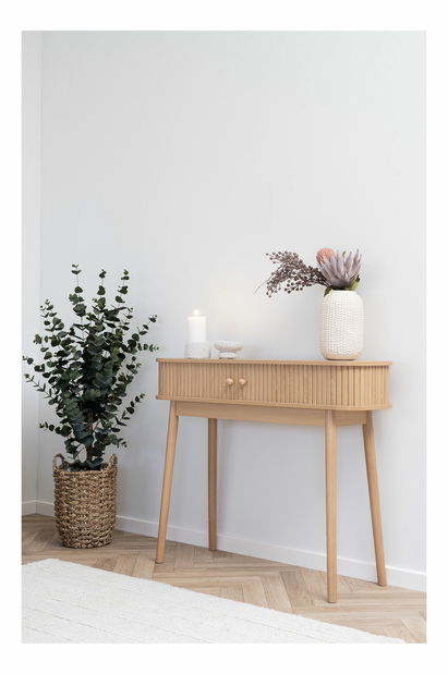 Set 3 ks proutěných květináčů Hsanina (přírodní)