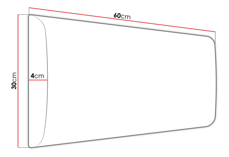 Předsíň Paggy 60x30 (bílá + čokoládová)
