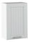 Horní kuchyňská skříňka Janne Typ 5 (světle šedá + bílá)