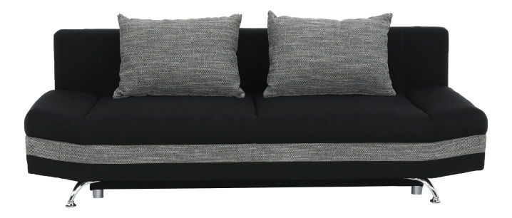 Pohovka Nora černá + šedá