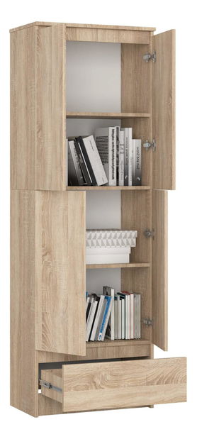 Policová skříň Renzo (dub sonoma)