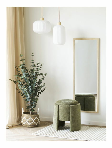 Nástěnné zrcadlo Seamona 2 (přírodní)