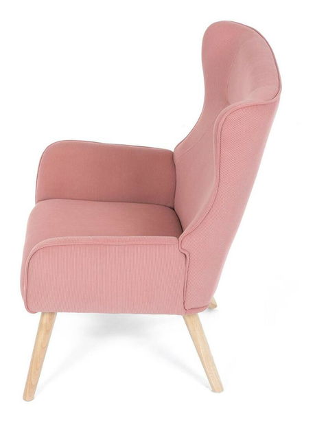 Křeslo Atribuian (růžová)