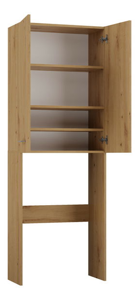Skříňka nad pračku Perdieron 2 (dub artisan)