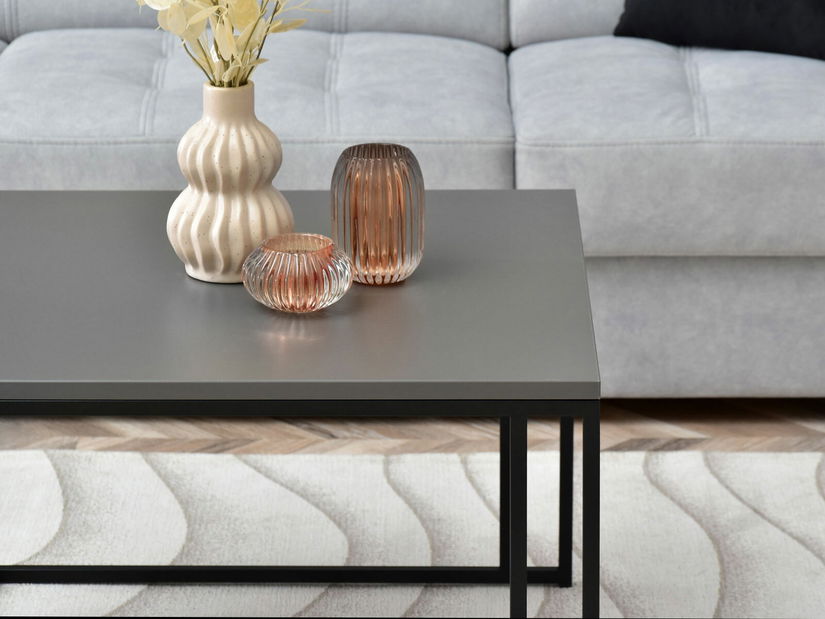 Konferenční stolek S Defraudado (grafitová + černá)