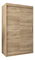 Šatní skříň 120 cm Toki (Dub sonoma + Dub sonoma)