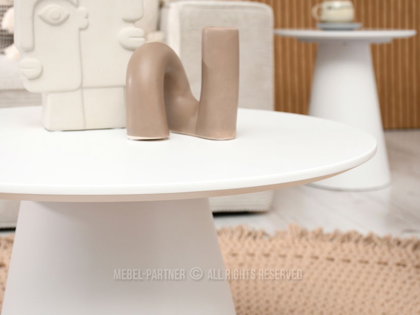 Konferenční stolek Otava 60 (bílá)