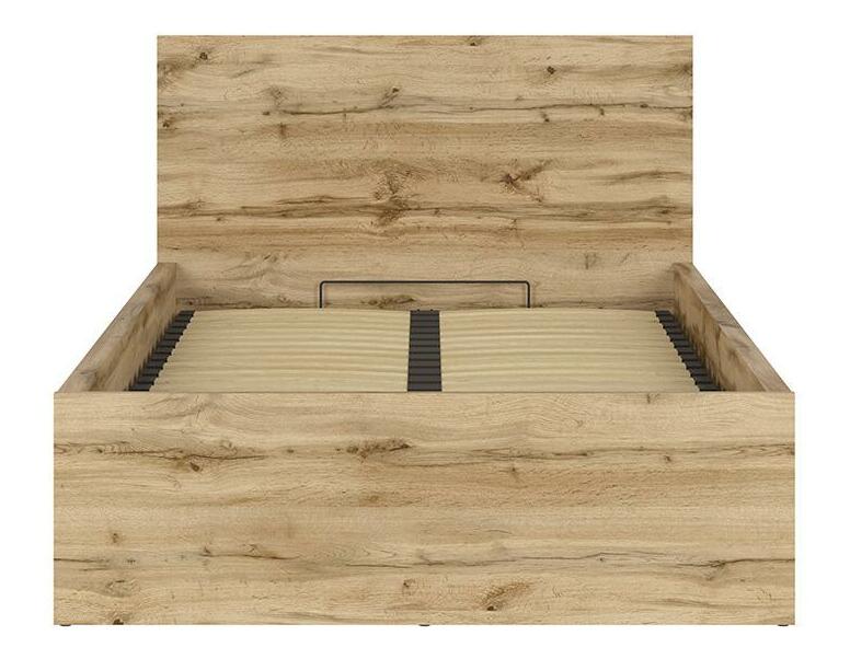 Jednolůžková postel 120 cm BRW Tetrix 6 (dub wotan) (s roštem) (s úl. prostorem)