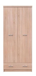 Šatní skříň Tianna 2d1s (dub sonoma)