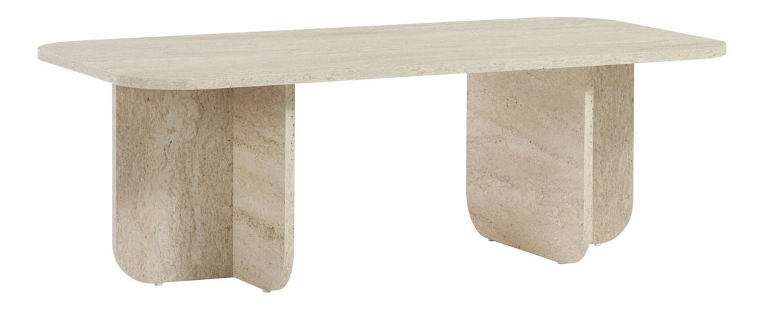 Konferenční stolek Akia (tmavé dřevo)