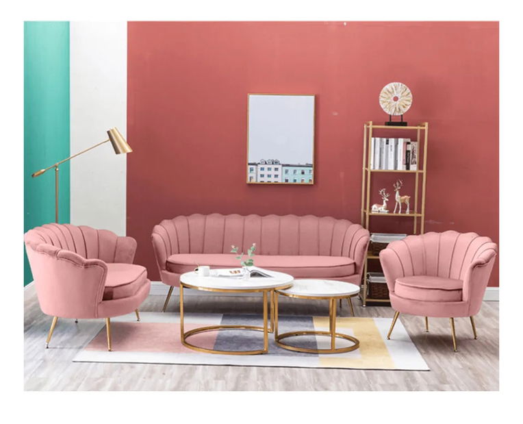 Pohovka Nolano (růžová)