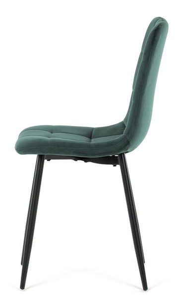 Jídelní židle Cereria (tmavě zelená)