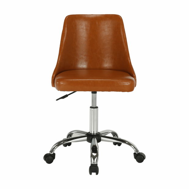 Kancelářské křeslo Edrita (hnědá)