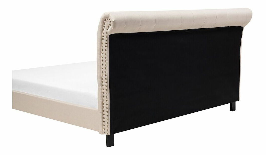 Manželská postel 180 cm Rainis (béžová) (s roštem)