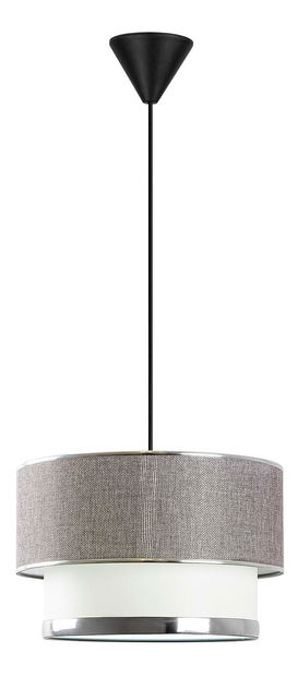 Stropní svítidlo Mesagrande 2 (šedá + stříbrná)