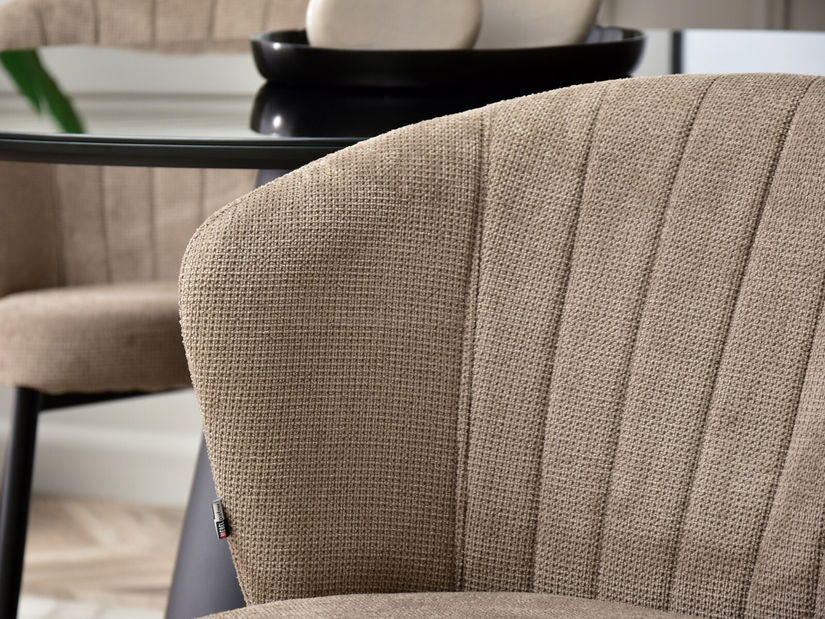 Židle Zane (béžová + černá) *výprodej