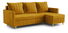 Rohová sedací souprava Filippo (P) (hořčicová)