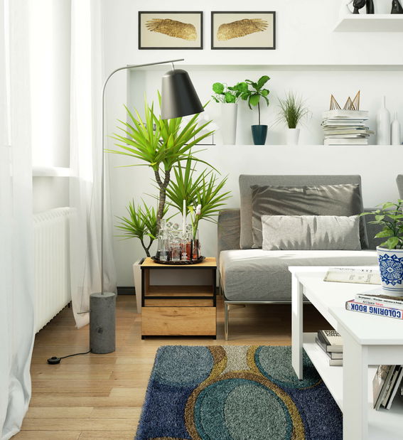 Noční stolek Cincuenta (dub craft)