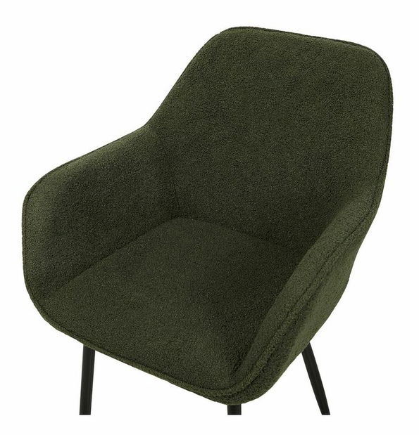 Set 2 ks jídelních židlí Anika (zelená)