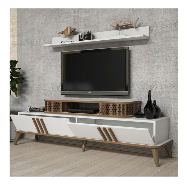 Obývací stěna Sedanu (bílá)