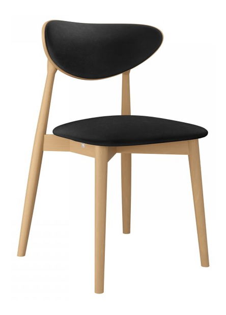 Jídelní židle KD 65 C (buk + černá)