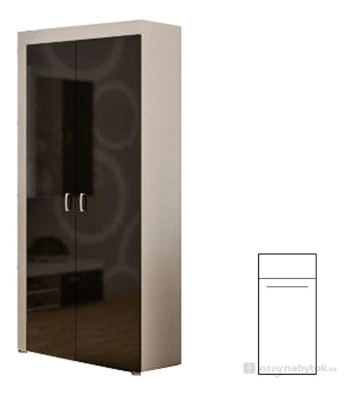 Šatní skříň Manie 3