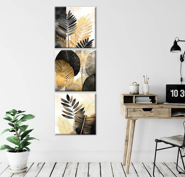 Obraz Faha 17 (tmavé dřevo) (3 kusy)