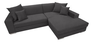Rohová sedací souprava Montura (tmavošedá) (P)