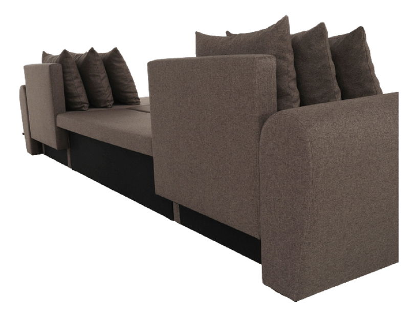 Rohová sedací souprava U Thalen (hnědá)