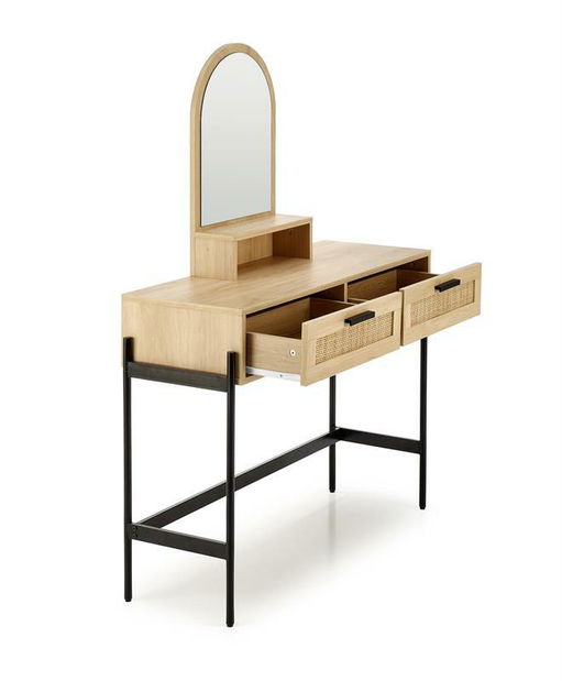 Konzolový stolík Caren (černá)