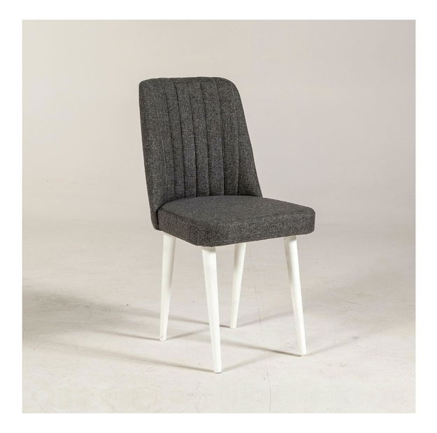 Jídelní židle Vlasta 1 (bílá + antracit)