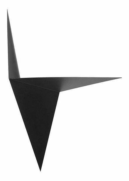 Nástěnná lampa BRIA (kov) (černá)