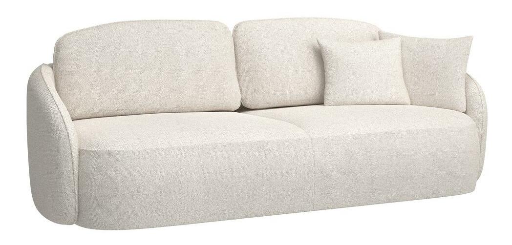 Pohovka trojsedačka Sheila (krémová + černá)