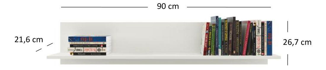 Polička Terina (woodline krém)