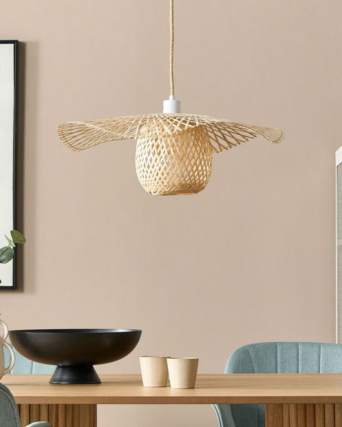 Závěsné svítidlo Belladonna (světlé dřevo)