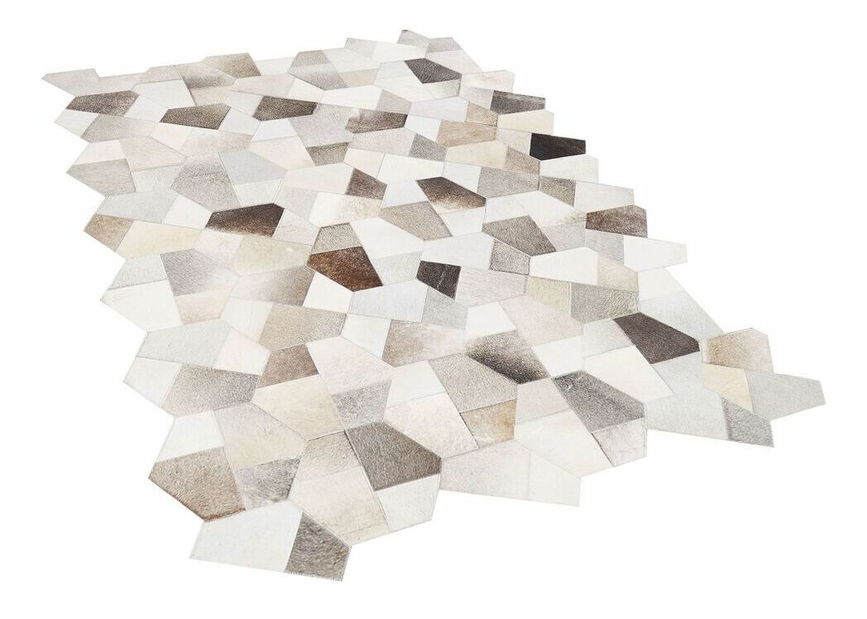 Koberec 140x200 cm VERET (šedá + béžová)