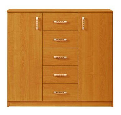 Komoda BRW TIP TOP TKOM 2D/5S (Olše medová)