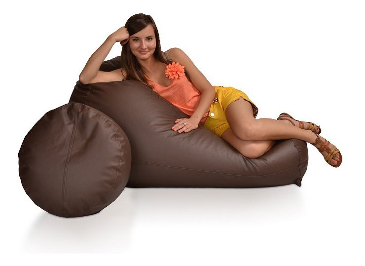 Sedací vak Elvin XXL (podnožka ZADARMO) (ES 10)