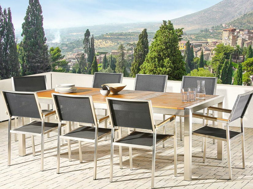 Zahradní stůl Giggles (světlé dřevo)