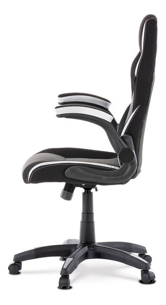 Kancelářské/herní křeslo Yzix-Y352-SIL (černá + stříbrná)